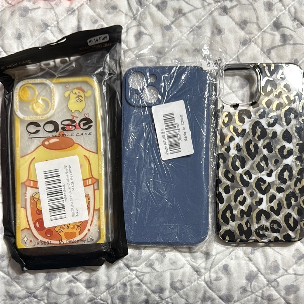 New Stylish set/3 Phone Cases 14 plus